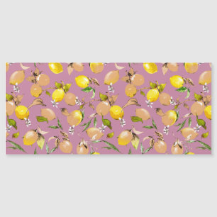 Aquarell-Limonen 25 Magneteinladung