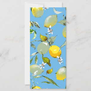 Aquarell-Limonen 26 Magneteinladung