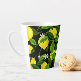 Aquarell-Limonen 2 Milchtasse