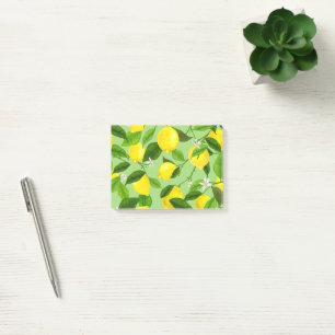 Aquarell-Limonen 3 Post-it Klebezettel