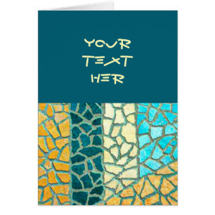 Aquarell-Malerei Stein-Mosaik + Ihre Ideen