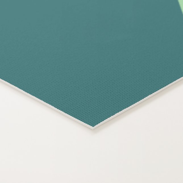 Aquarell Mandala  Yogamatte (Detail)