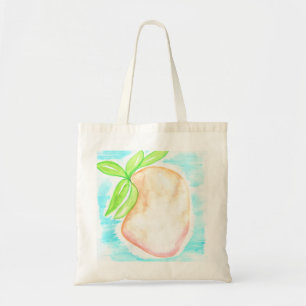 Aquarell-Mango-Handbemalte Tropen-Küche    Tragetasche