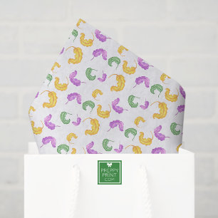Aquarell-Mardi-Gras-Party Seidenpapier