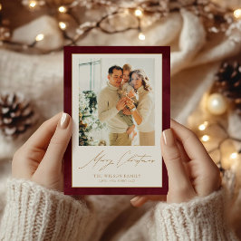 Aquarell Merlot Red 3 Foto Weihnachten