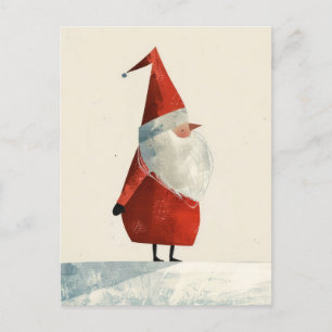Aquarell Minimalistisch Weihnachten Weihnachten Postkarte