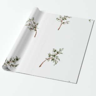 Aquarell Minimalistische Kiefer Wald Geschenkpapier