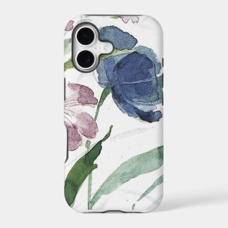Aquarell mit Blumen