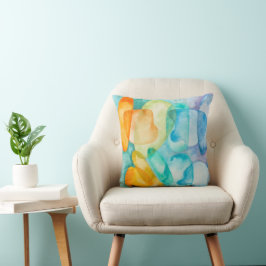 Aquarell/ Moderne/ Muster/ Druck/ Kissen/ Design Kissen