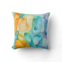 Aquarell/ Moderne/ Muster/ Druck/ Kissen/ Design