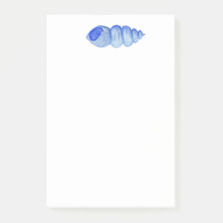 Aquarell-Muschel Post-it Klebezettel