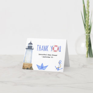 Aquarell nautisch - danke