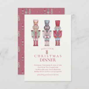 Aquarell Nutcracker RSVP Karte