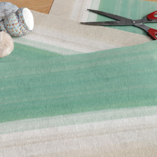 Aquarell Ocean Beach Türkis Sand Tissue Seidenpapier