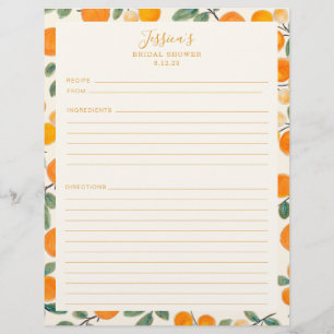 Aquarell-Orangen-Rand-Junggesellinnenabschied-Reze Flyer