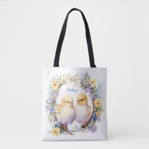 Aquarell-Osterküken personalisiert
