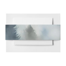 Aquarell Outdoor Woodland Pine Trees