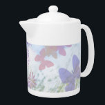 Aquarell Pastel Butterfly Garden Lavendel<br><div class="desc">Dieser hübsche Schmetterlingsgarten hat sanfte Farbtöne und ein sommerliches Ambiente. Das mit fliegenden Schmetterlingen geschmückte Ambiente in einem hellen Garten ist ein tolles Geschenk für jeden.</div>