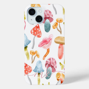 Aquarell-Pastell-Pilze Case-Mate iPhone Hülle