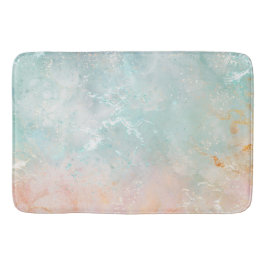 Aquarell, pastellfarben badematte