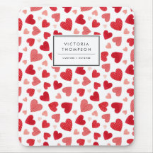 Aquarell-Patchwork-Rot-Herzen-Muster