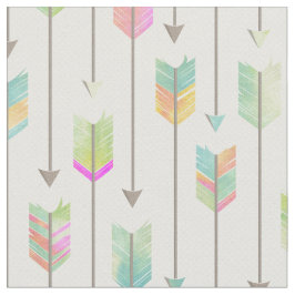 Aquarell-Pfeil-Muster Stoff