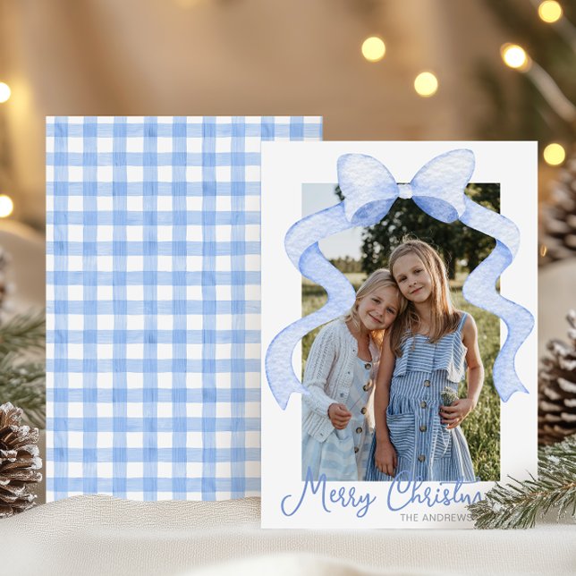 Aquarell Pink Bow Ribbon Sash Weihnachten Foto (Von Creator hochgeladen)