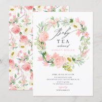 Aquarell Pink Peonies Blumenjungen Tee