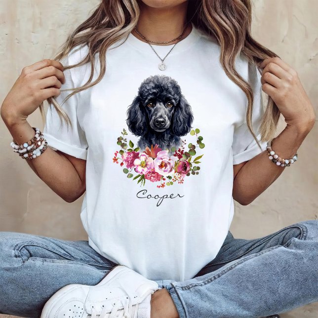 Aquarell-Pudel T-Shirt (Von Creator hochgeladen)