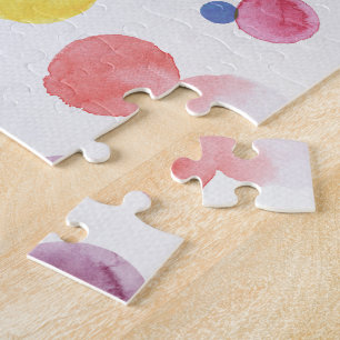 Aquarell-Punkte 1 Puzzle