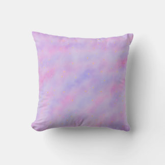 Aquarell & Punkte Kissen