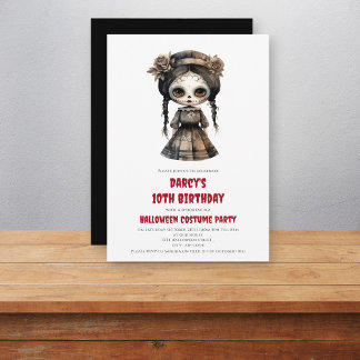 Aquarell-Puppenkuppel Einladung