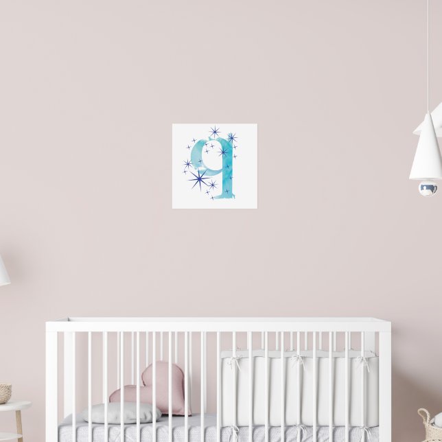 Aquarell Q Poster (Kinderzimmer 2)