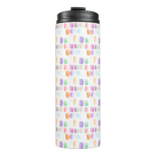 Aquarell-Regenbogen-Handbemalte-Streiche-Party  Thermosbecher