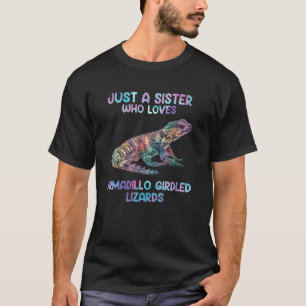 Aquarell Reptile nur eine Schwester, die Armadil L T-Shirt