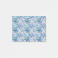 Aquarell Retro Blau Lila Regentropfen Muster