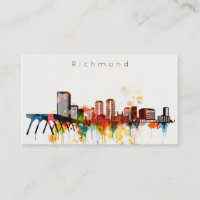 Aquarell-Richmond-Skyline