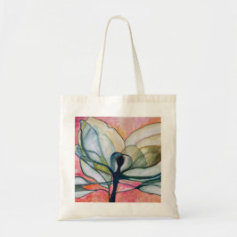 Aquarell-Röntgenblume Tragetasche