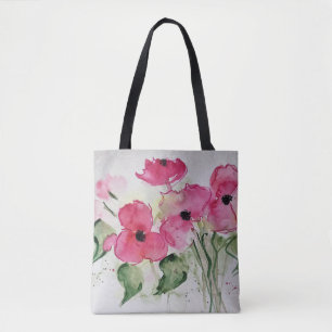 Aquarell-Rosa-Blumen