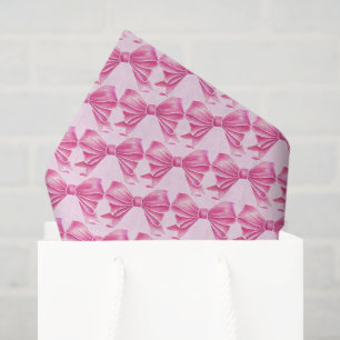 Aquarell-Rosa-Bogen-Art-Wiederholungsmuster Seidenpapier