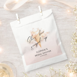 Aquarell Rosa Eiscreme Brautparty Geschenktütchen