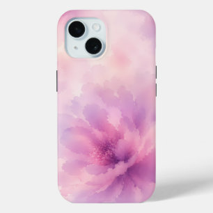 Aquarell-Rosa-Lavendel-Blüten-Abstrakt Case-Mate iPhone Hülle