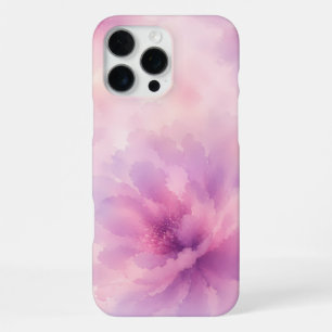 Aquarell-Rosa-Lavendel-Blüten-Abstrakt iPhone 16 Pro Max Hülle