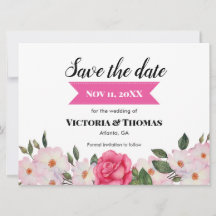 Aquarell-Rosa-Rosen-Hochzeit-Save-The-Date