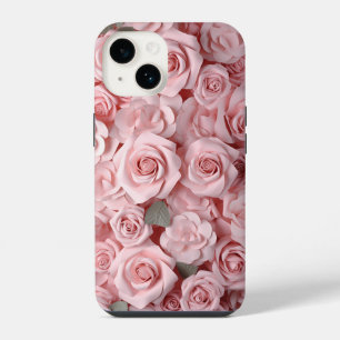 Aquarell-Rosa Rosen iPhone 14 Hülle