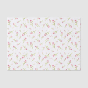 Aquarell Rosa Rote Rosen Handbemalt Seidenpapier