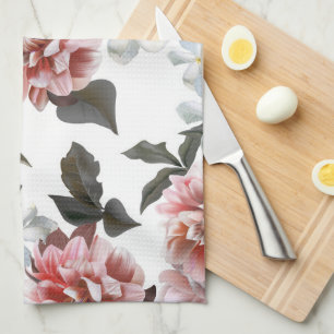 Aquarell Rose Floral Kitchtuch Geschirrtuch