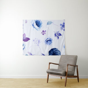 Aquarell-Rosen 31 Wandteppich
