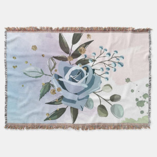 Aquarell-Rosen 5 Decke