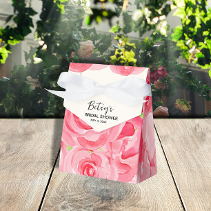 Aquarell-Rosen-Zelt-Stil Geschenkschachtel